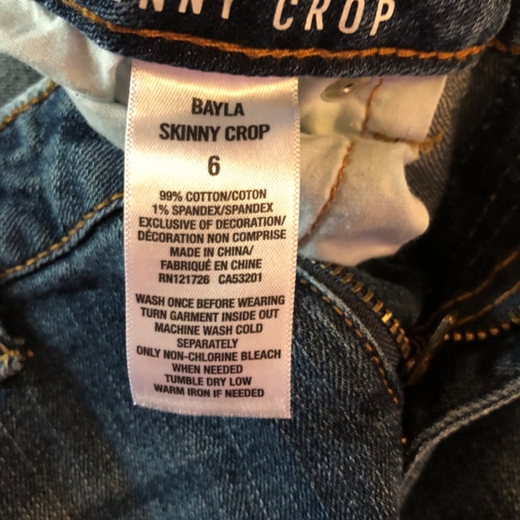 Aeropostal Skinny Crop Jeans - Picture 3 of 3